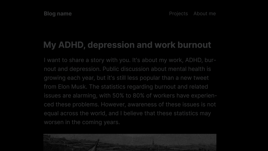 5 Minimalist Blog Examples